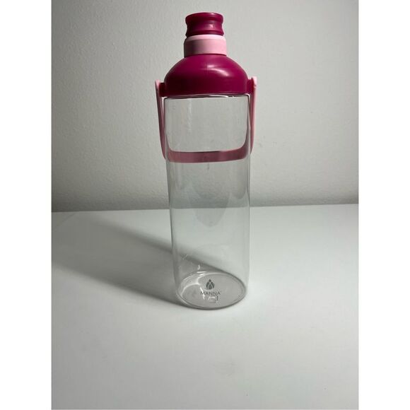 64 OZ WATER BOTTLE with Straw! Pink & Red - Picture 3 of 7